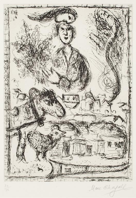 Marc Chagall, "Le Village".
