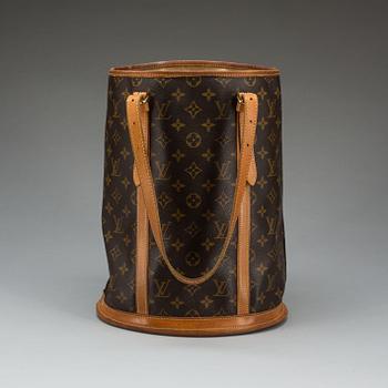 HANDVÄSKA. Louis Vuitton, "Bucket".
