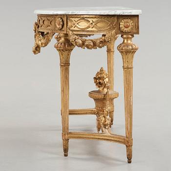 KONSOLBORD, gustavianskt stockholmsarbete, 1780-tal.
