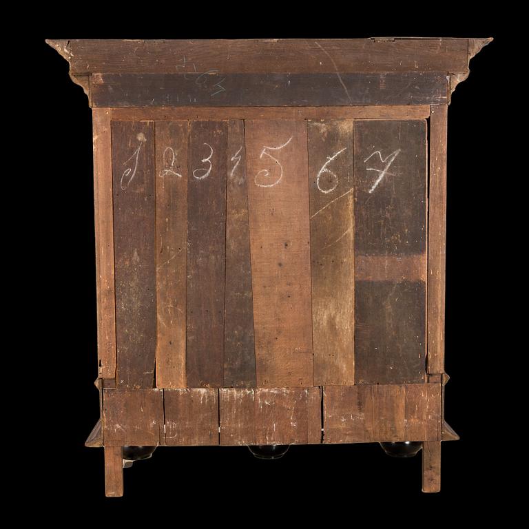 SALSSKÅP, barockstil,  1800-tal.