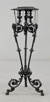 PIEDESTAL, gjutjärn, 1800-talets slut.