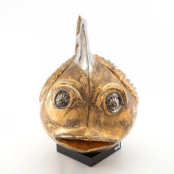 Decorative sculpture Fish Italy late 20th century.