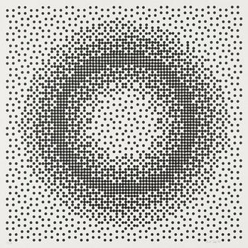 Pentti Tulla, serigrafi, signerad och daterad 1986, numrerad 48/50.