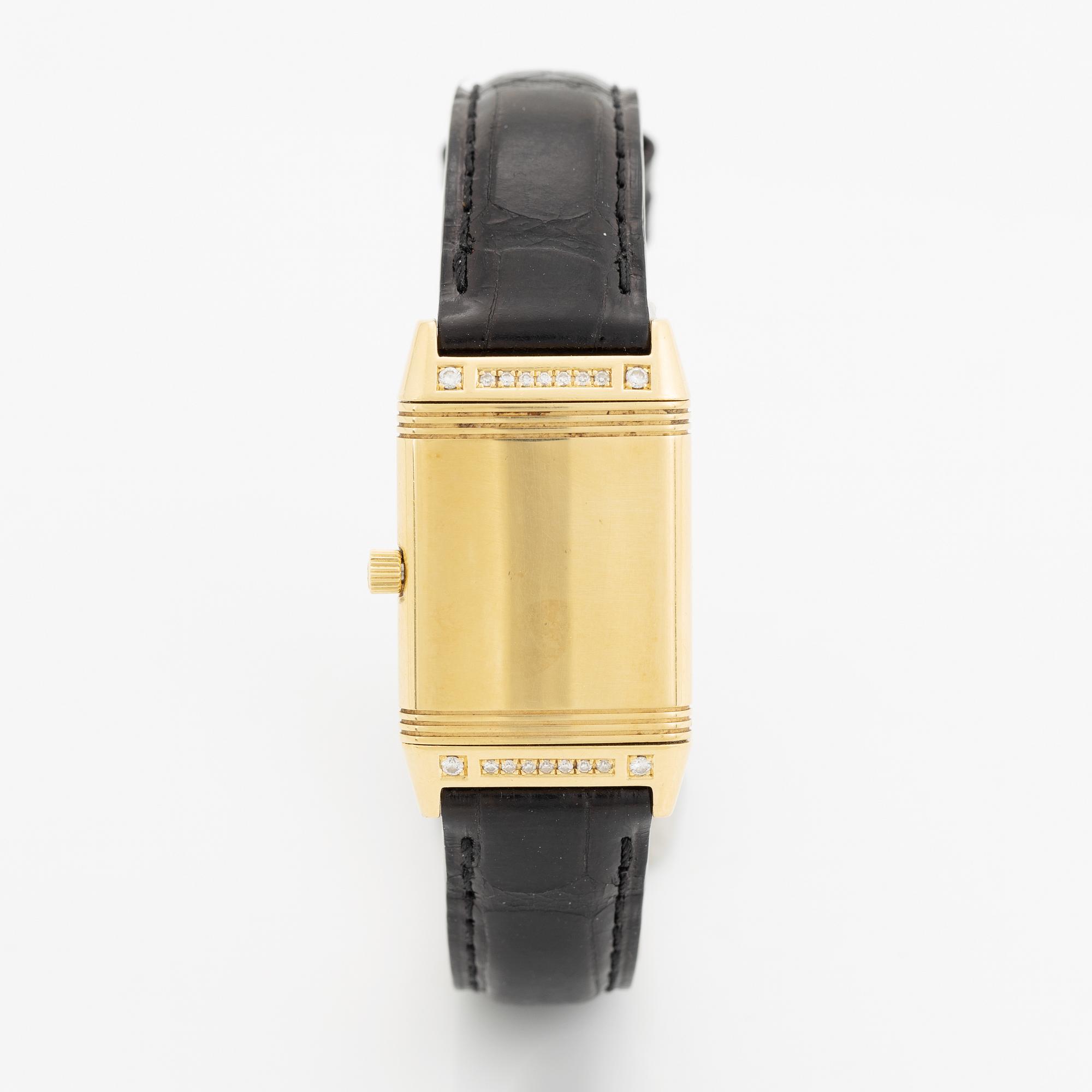 Jaeger-LeCoultre, Reverso, wristwatch, 19,5 x 28,5 (33) mm.