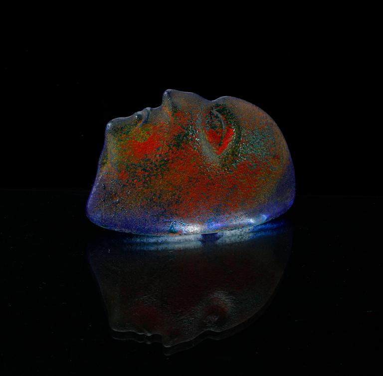 KJELL ENGMAN, skulptur, glas, Kosta, signerad o numr 005986.