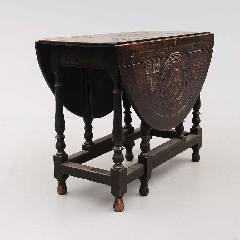 SLAGBORD, omkring år 1900.