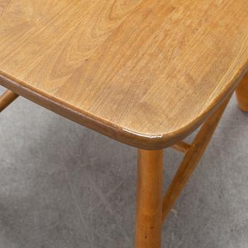 A set of eight 'Lilla Åland' birch chairs by Carl Malmsten for Stolab dated 1996.