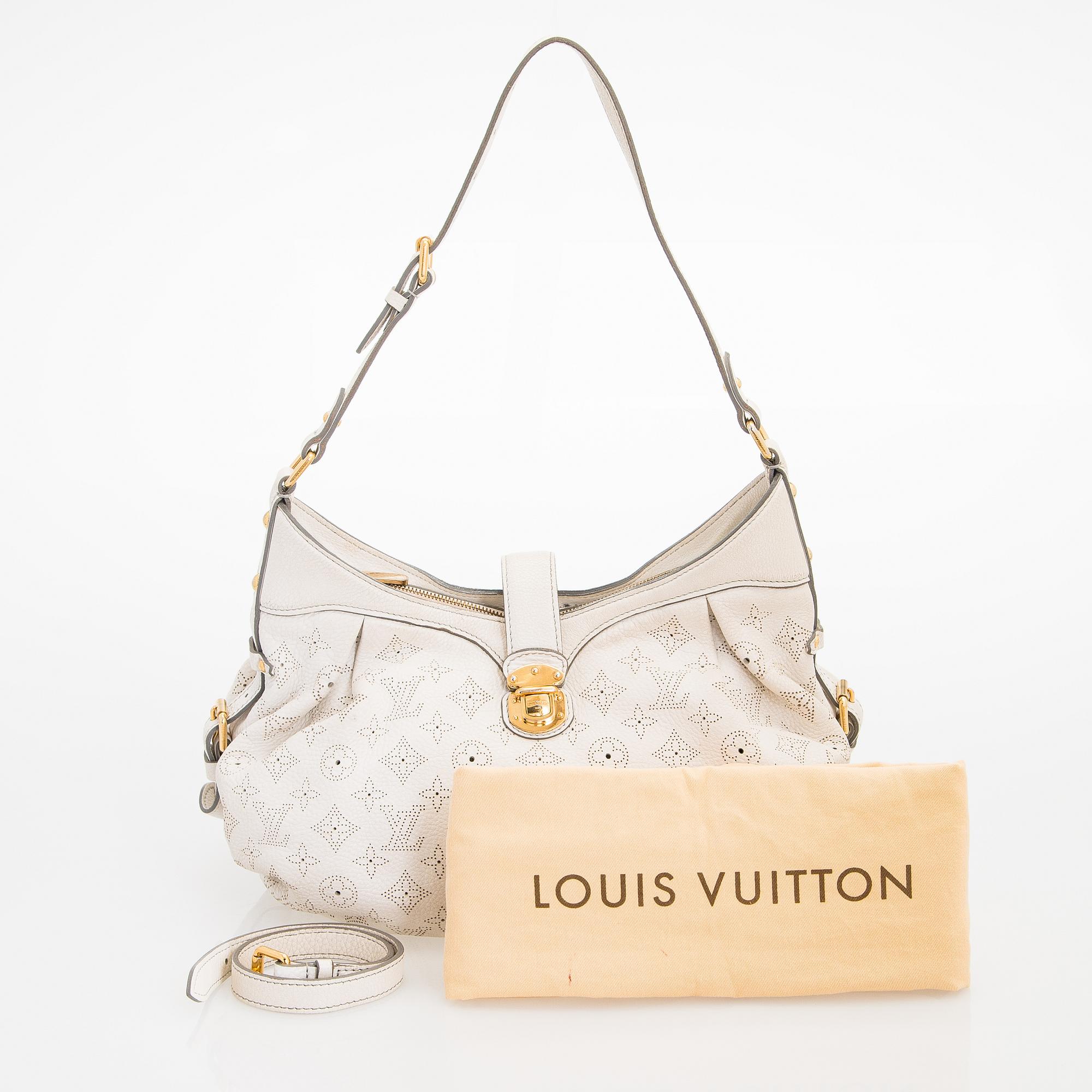 Louis Vuitton, a 'White Monogram Mahina XS' Bag.