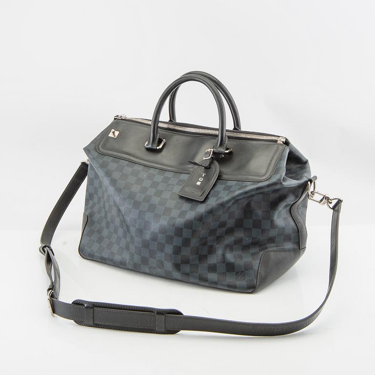 Louis Vuitton "Damier Graphite Greenwich" bag.