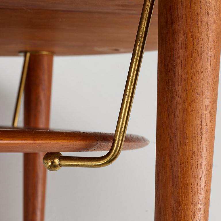 Peter Hvidt & Orla Mølgaard Nielsen, a 'Minerva' coffee table, France & Daverkosen, Denmark, 1950s.