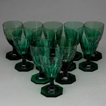 GLAS, 12 st, Gerda Strömberg, Strömbergshyttan.