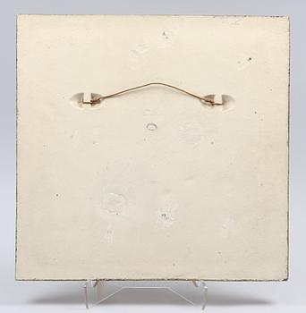 VÄGGRELIEF, stengods, Lisa Larson, Gustavsberg.