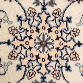 Mattor 2 st, Nain, part silk, ca 90 x 64 cm.