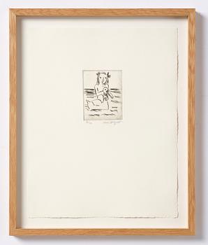 Lena Cronqvist, “Flicka och svan IIl (2016)".