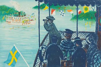 Lennart Jirlow, "Skärgårdsbåt".
