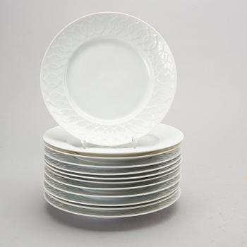 BJÖRN WIINBLAD, servis ca 72 dlr  "Lotus", Rosenthal Tyskland 1900-talets andra hälft porslin.
