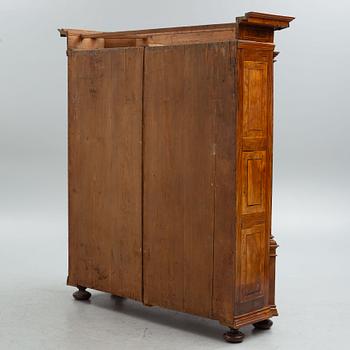 A North-German late-Baroque parquetry cabinet, first part 18th century.