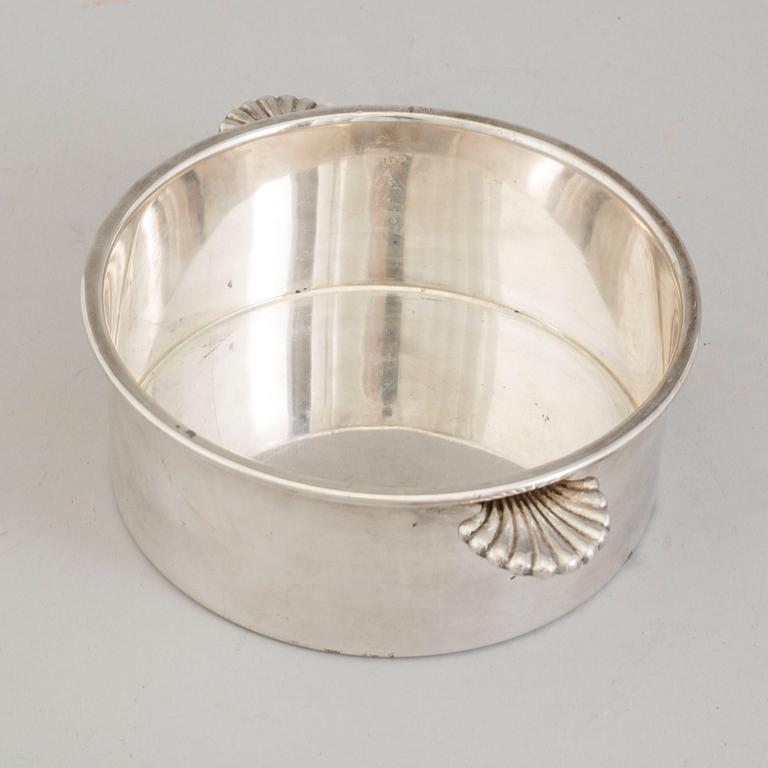 CG RÅSTRÖM, skål, nysilver, 1900-talets mitt.