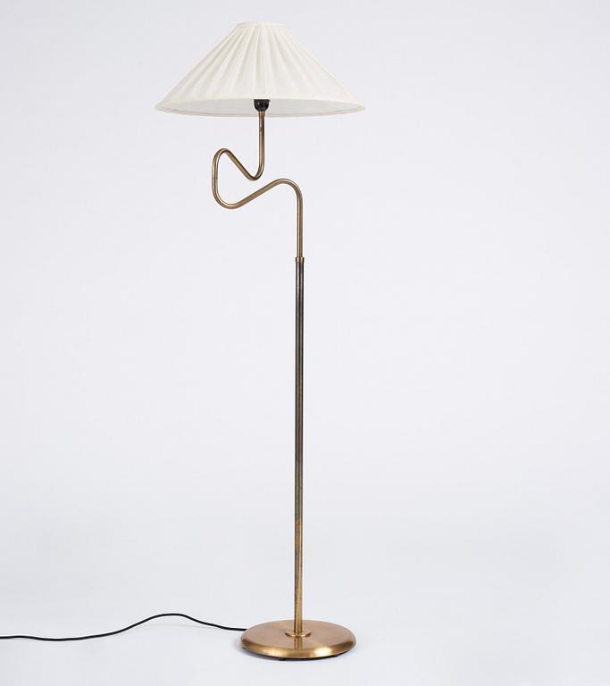 Harald Notini, a floor lamp, model '15413', Arvid Böhlmarks Lampfabrik, Sweden, 1940-50s.