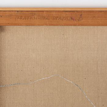 CO HULTÉN, oil on canvas, signed, executed 1961.