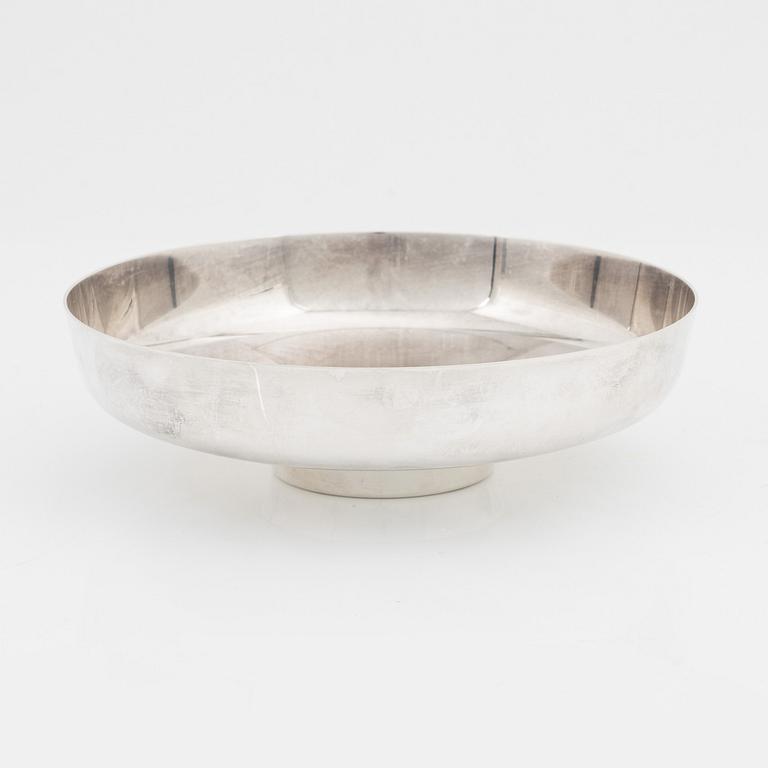 Henning Koppel, a sterling silver bowl model 1132B, Firma Georg Jensen, Denmark, post 1945.