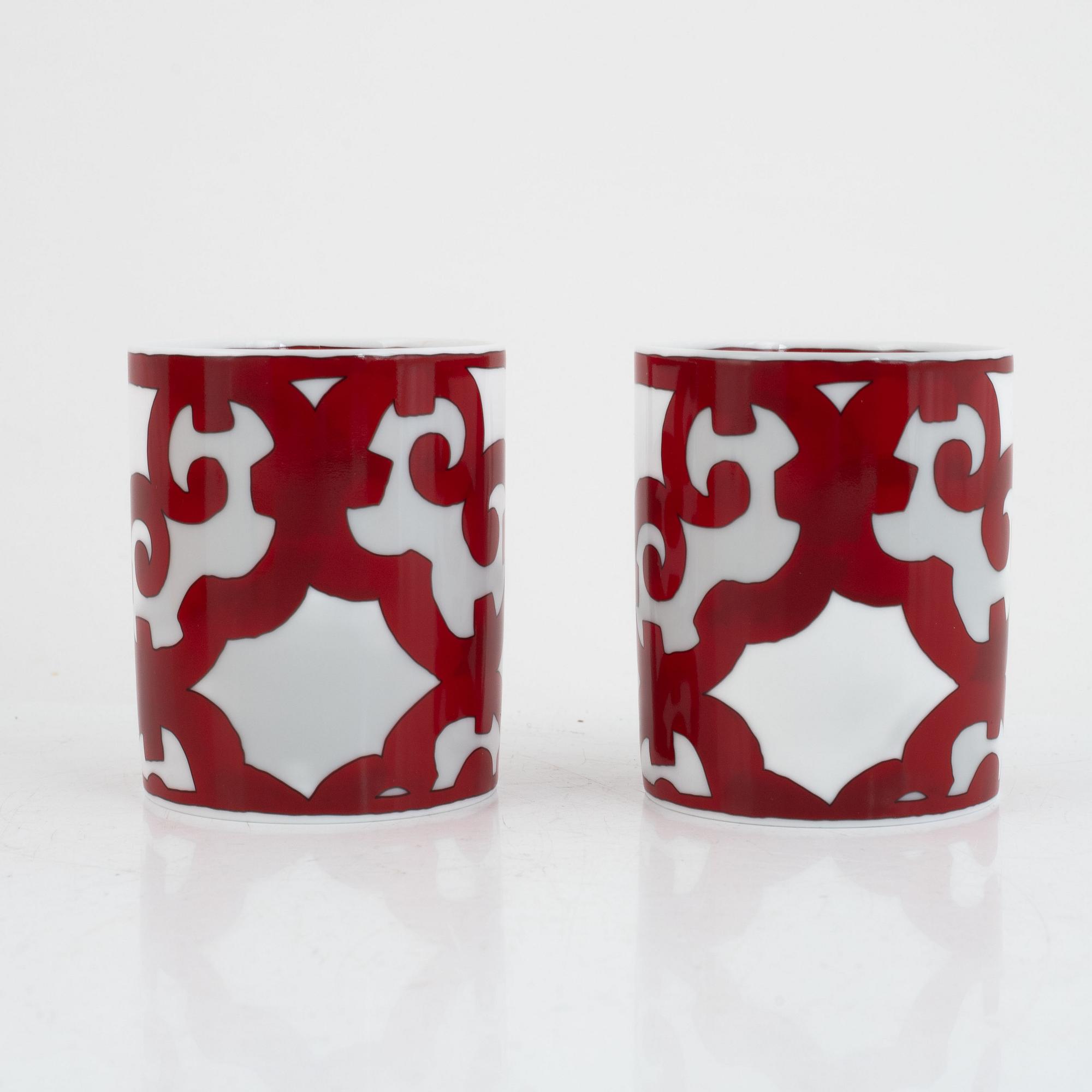 Hermès, muggar, 2 st, "Balcon du Guadalquivir".