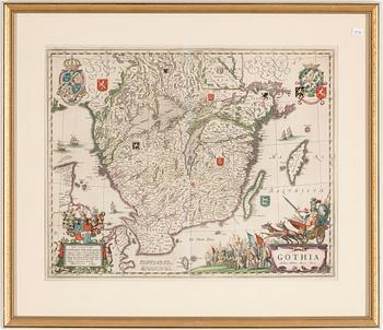 Johannes/Jean Blaeu · JOHANNES/JEAN BLAEU, Map, 17/18Th Century.