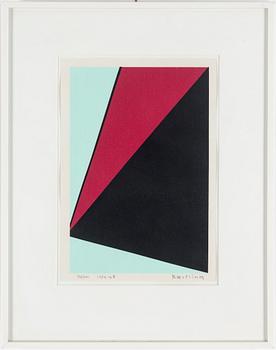 OLLE BAERTLING, silkscreen, 1953-69, signed 32/300.