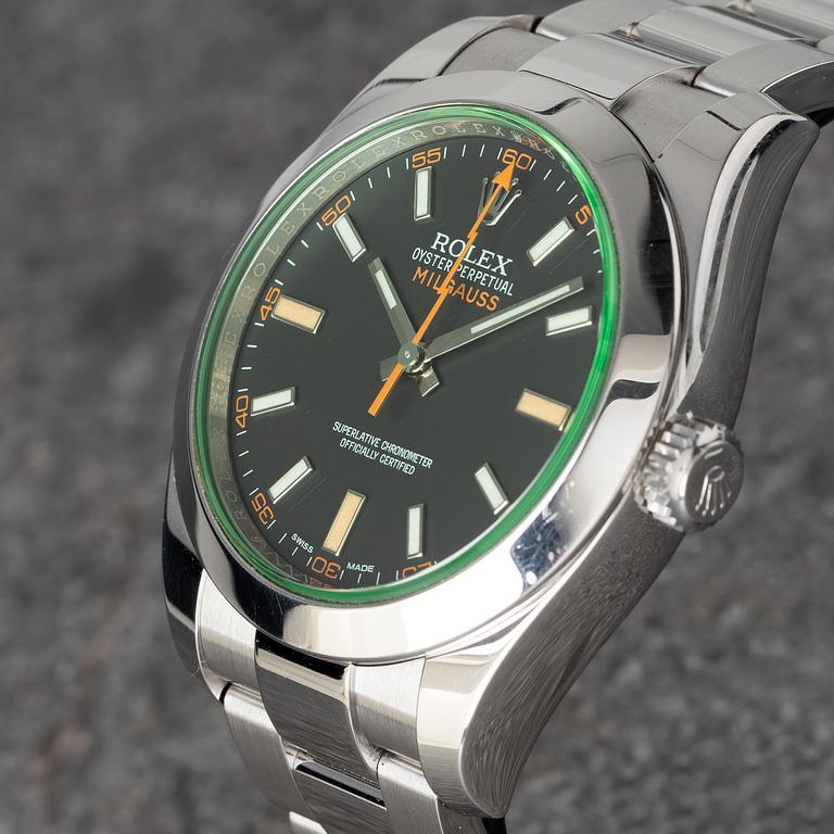 Rolex, Milgauss, ca 2014.