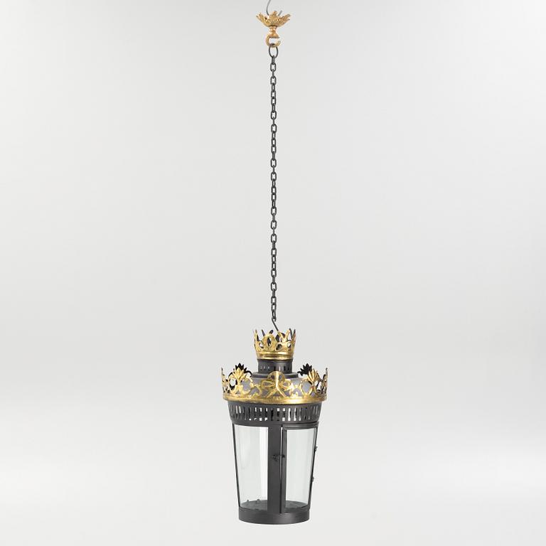 A ceiling lantern, 21st Century.