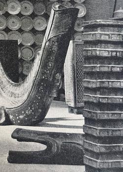 Wilhelm Kåge, a Farsta stoneware vase, Gustavsberg Studio 1952.