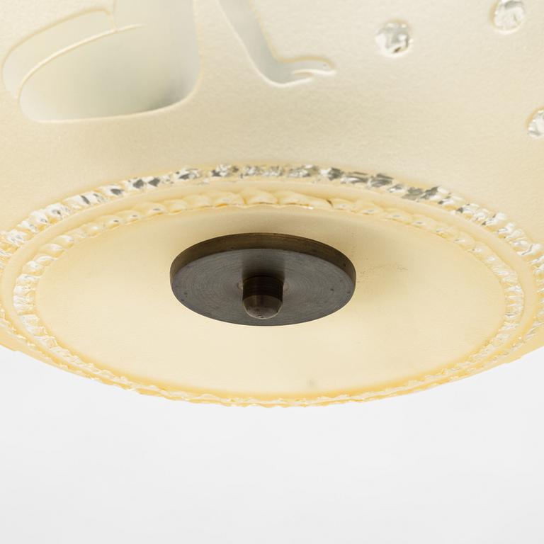 A Swedish Modern ceiling light, 1940's.