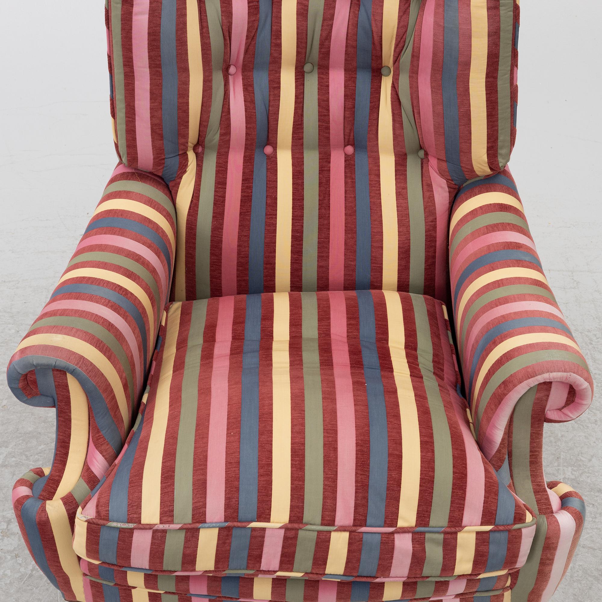 Armchair, Mulberry, England, late 20th century.