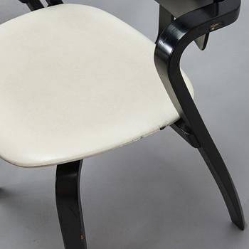 Ilmari Tapiovaara, nojatuoleja, 8 kpl, "Aslak", Asko 1960-luku.