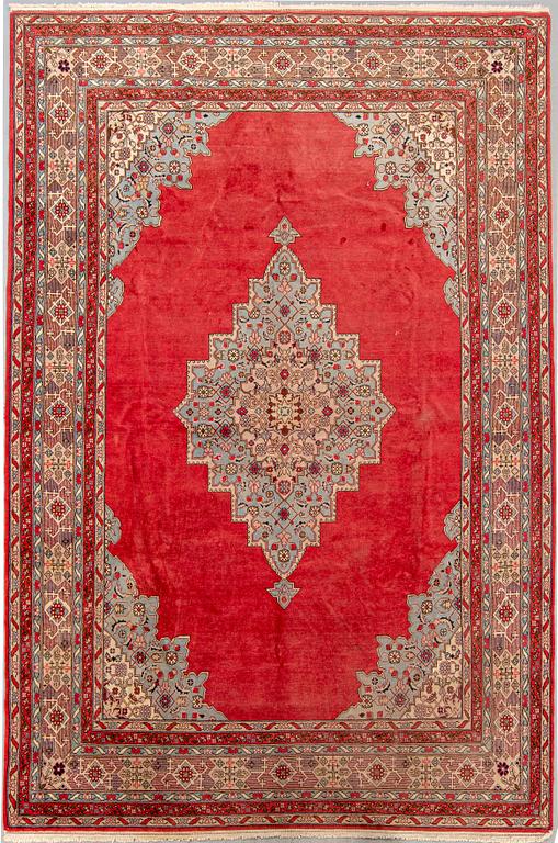 A semintique Tabris carpet ca 350x243 cm.