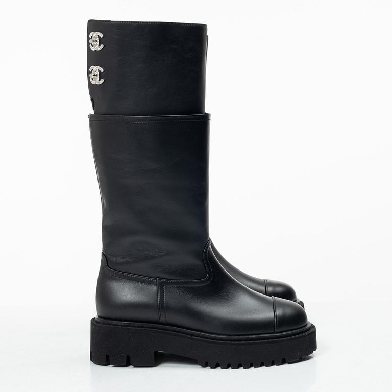 Chanel, Boots, storlek 36 1/2 C.