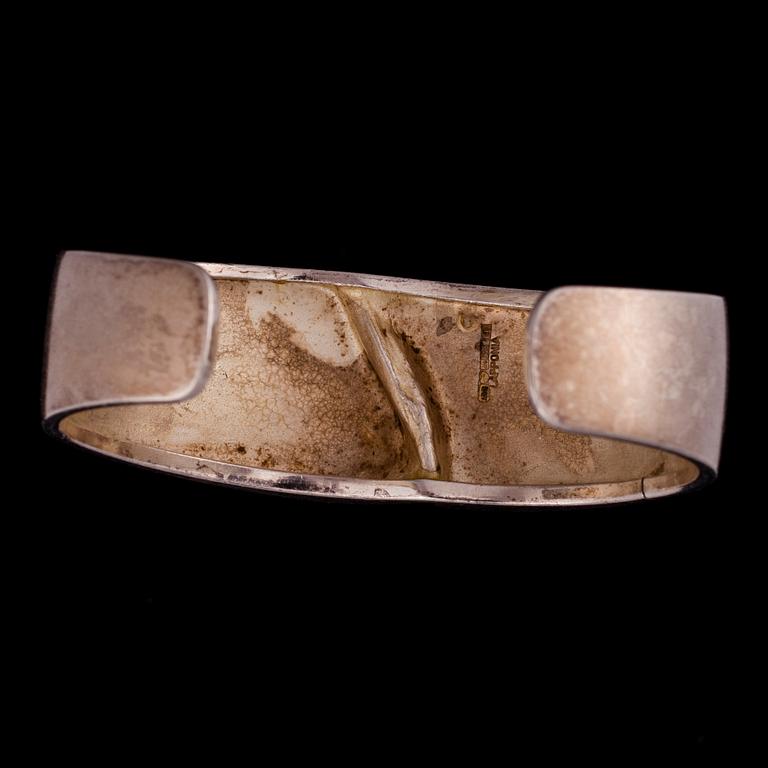 ARMSMYCKE, "Darinas smycke" sterling silver, Lapponia 1983. Vikt 45 g.