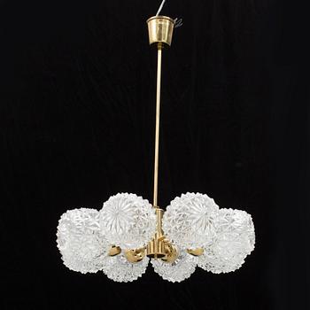 TAKLAMPA, 1960-tal. Höjd 72 cm.