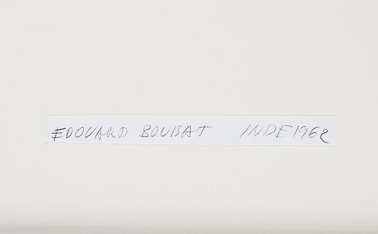 Edouard Boubat, fotografi signerad a tergo.