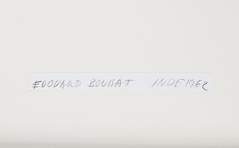 Edouard Boubat, photograph signed on verso.