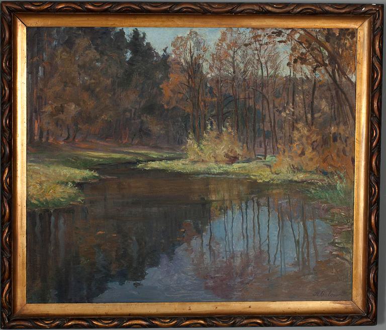 ALEKSANDR GRIGORIEVICH ORLOV, öljy kankaalle, sign.