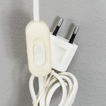 TAKKRONA SAMT ETT PAR LAMPETTER, Italien, 1900-talets andra hälft.