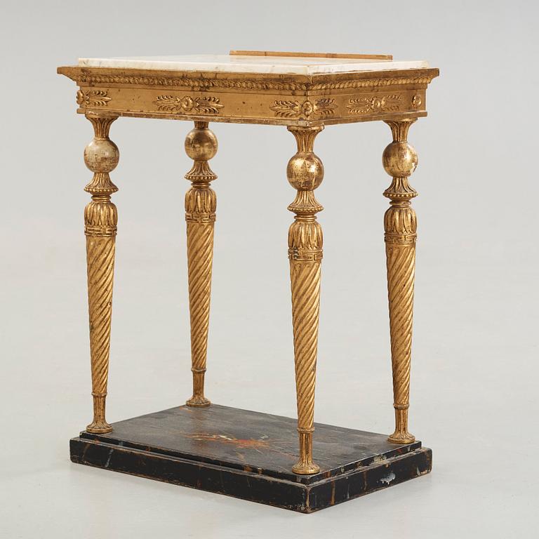 KONSOLBORD. Sengustavianskt, 1800-talets början.