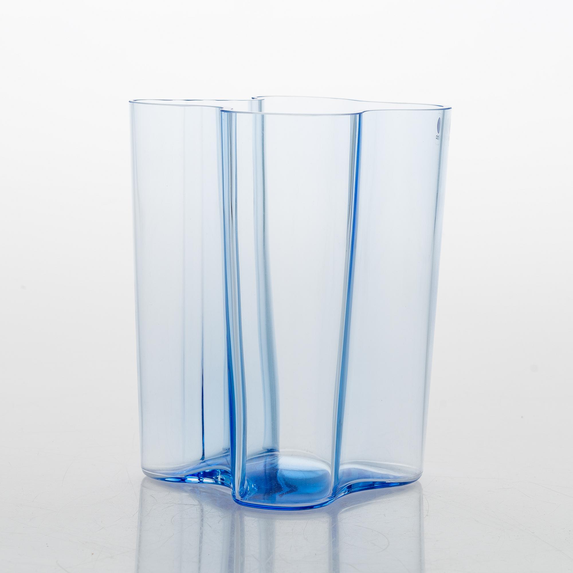 Alvar Aalto, 125-års jubileumsvas, signerad Iittala 1881-2006.