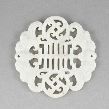 AMULETT, sten, Kina.