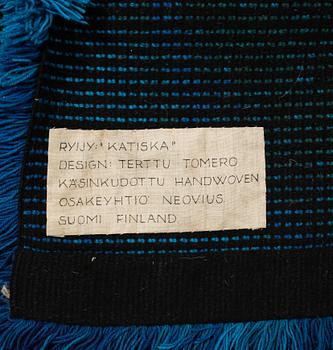 MATTA, "Katiska", Terttu Tomero, Finland, 1900-talets andra hälft, 165 x 110 cm.