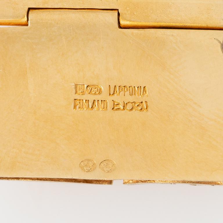A Björn Weckström bracelet 18K gold "Tenochtitlan", for Lapponia.