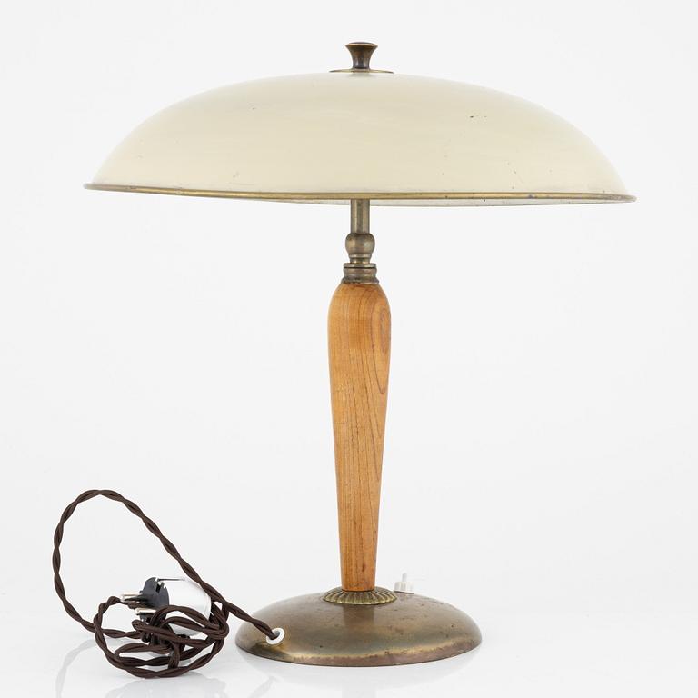 Einar Bäckström, table lamp, model "4126", Sweden 1940s.