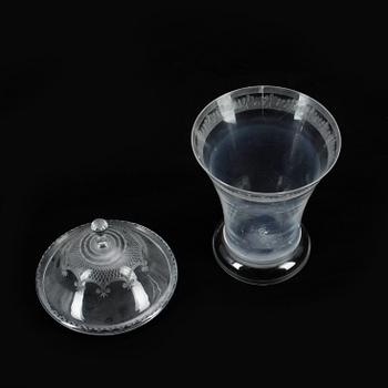 POKAL med  LOCK, Simon Gate, Orrefors.