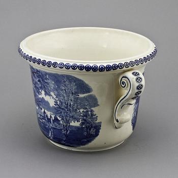 YTTERFODER, ett par, flintgods, Rörstrand, sekelskiftet 1900.